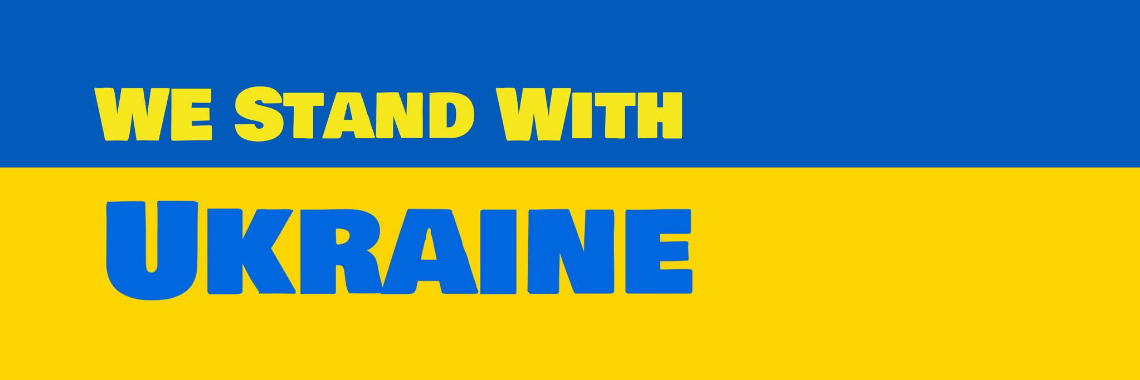 WE STAY WITH UKRAINE